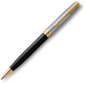 Ручка шариковая PARKER SONNET PREMIUM K537 Metal Black GT M 2119787